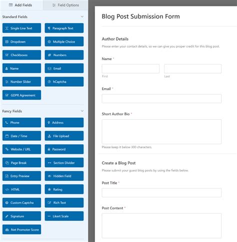 Front-end WordPress Post Submissions with WPForms; Accept User-Generated Content with. . How do i allow users to edit wordpress forms after submission